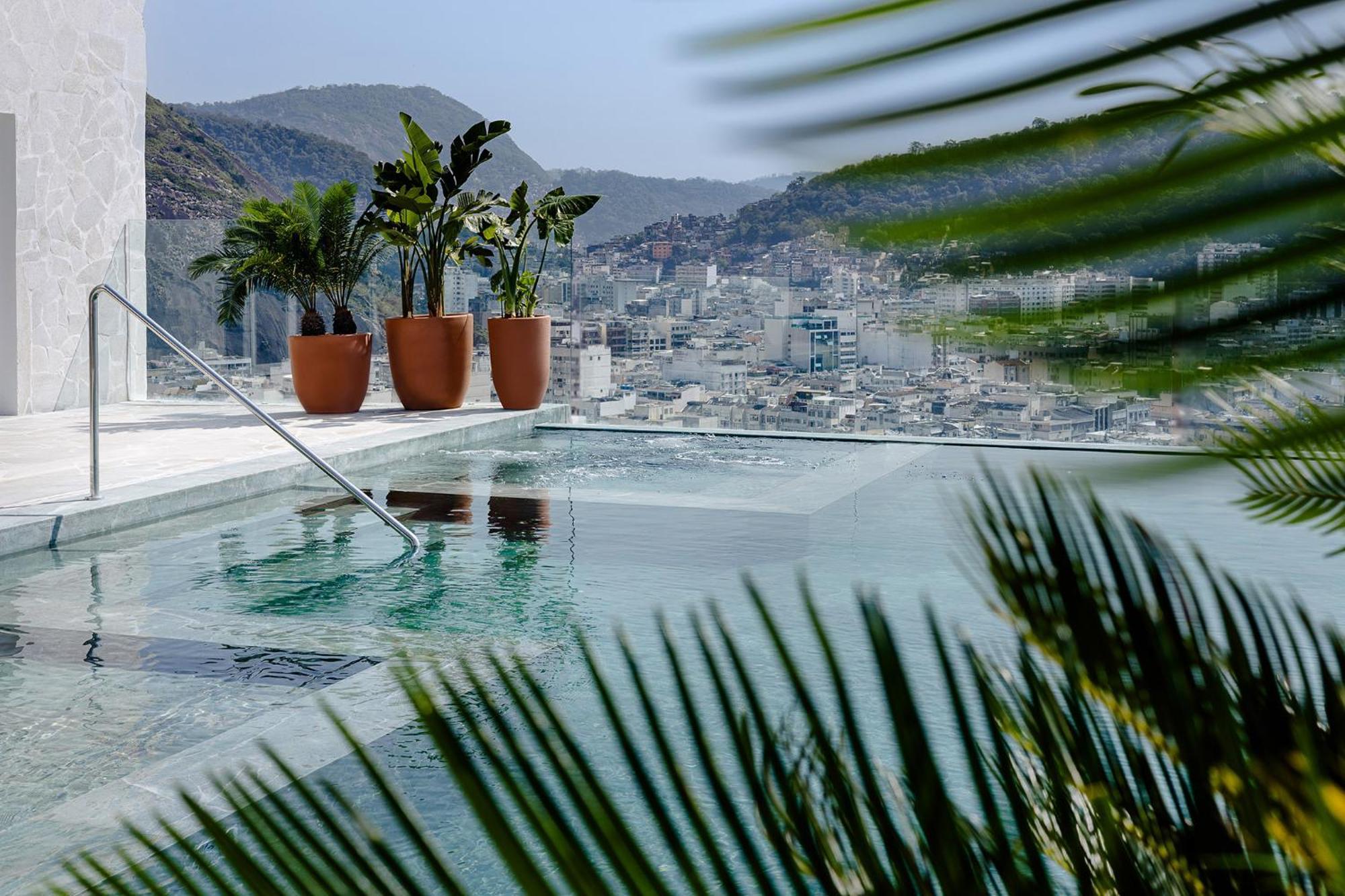 Rio Othon Palace Rio de Janeiro Dış mekan fotoğraf Rooftop pool